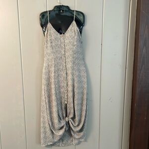 Sienna Sky Black Off White Maxi Dress Boho Coquette Girl Cottage Core Flirty